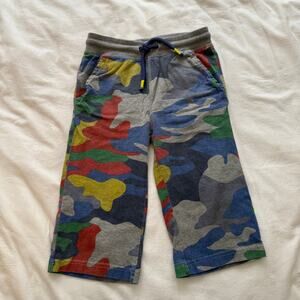 Boden Boys Gray Multicolor Camo Baggies Shorts Size 8Y